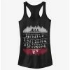 Promo ⌛ Stranger Things Alphabet Lights 👧 Girls Tank Top 👏