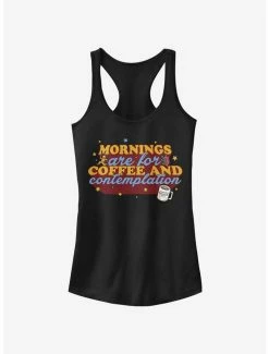Brand new 🌟 Stranger Things Coffee Contemplations 👧 Girls Tank Top ⌛