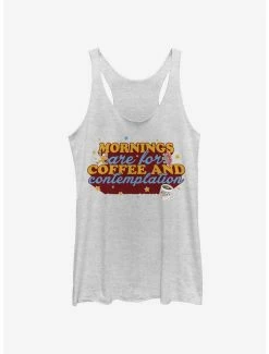 Coupon 🧨 Stranger Things Coffee Contemplations 👧 Girls Tank Top ⭐