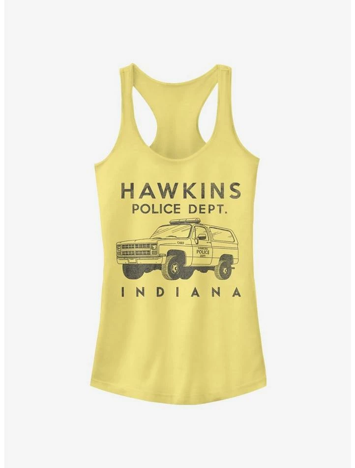 Best deal โจ Stranger Things Hawkins Police Auto ๐ง Girls Tank Top ๐ 1 Best deal โจ Stranger Things Hawkins Police Auto ๐ง Girls Tank Top ๐