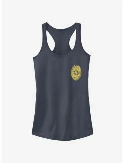 Outlet ✨ Stranger Things Hawkins Police Badge 👧 Girls Tank Top 🌟