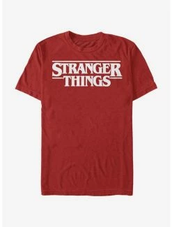 Promo 🧨 Stranger Things Logo T-Shirt 🎉