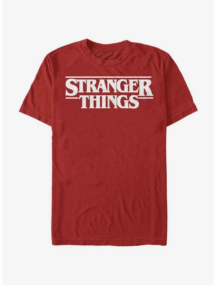 Promo ๐งจ Stranger Things Logo T-Shirt ๐ 1 Promo ๐งจ Stranger Things Logo T-Shirt ๐