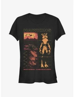 Wholesale 😍 Stranger Things Hawkins Lab Demogorgon 👧 Girls T-Shirt 🎉