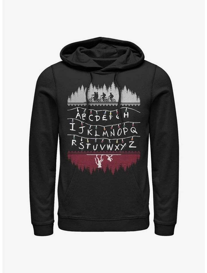 Brand new ✔️ Stranger Things Alphabet Lights Hoodie ✨ 1 Brand new ✔️ Stranger Things Alphabet Lights Hoodie ✨