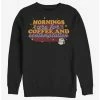 Coupon 😉 Stranger Things Coffee Contemplations Crew Sweatshirt 💯