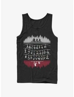 Best Pirce 🔥 Stranger Things Alphabet Lights Tank Top 🎉