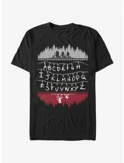 Outlet 😍 Stranger Things Alphabet Lights T-Shirt 🎉