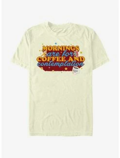Promo 🌟 Mens Tee - Coffee Contemplations - NATURAL 🔔 -Stranger Things Sales Shop 13737372 hi