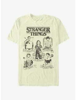 Discount ✔️ Stranger Things Dungeons and Dragons Classes T-Shirt 🛒