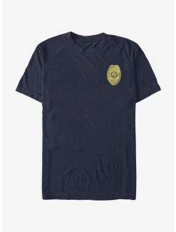 Promo ⌛ Mens Tee - Hawkins Police Badge - NATURAL 🎉 -Stranger Things Sales Shop 13737462 hi 1