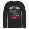 Best Pirce 👏 Stranger Things Alphabet Lights Long-Sleeve T-Shirt 😉