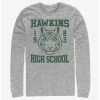Buy 😍 Stranger Things Hawkins High Tiger 1983 Long-Sleeve T-Shirt 👏