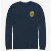 Best deal 👏 Stranger Things Hawkins Police Badge Long-Sleeve T-Shirt ❤️