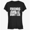 Outlet ❤️ Stranger Things Cast Friends Don't Lie 👧 Girls T-Shirt 😀