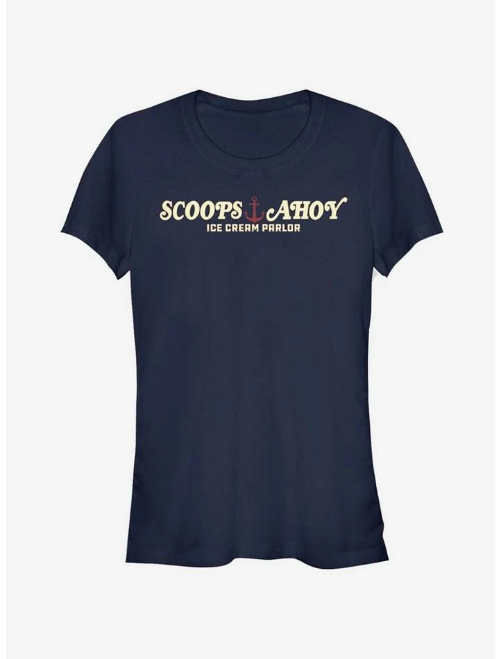 Discount π Stranger Things Scoops Ahoy π§ Girls T-Shirt π 1 Discount π Stranger Things Scoops Ahoy π§ Girls T-Shirt π
