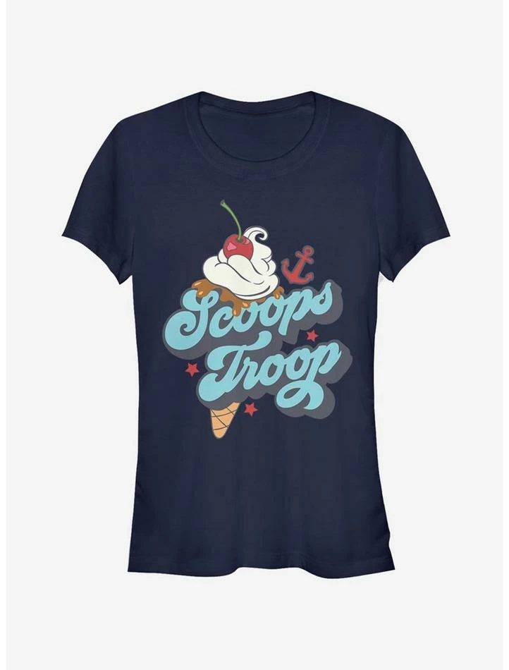 Outlet βοΈ Stranger Things Scoops Troop Ice Cream π§ Girls T-Shirt π₯° 1 Outlet βοΈ Stranger Things Scoops Troop Ice Cream π§ Girls T-Shirt π₯°