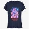 Best Pirce 😀 Stranger Things Group Fireworks 👧 Girls T-Shirt ✔️