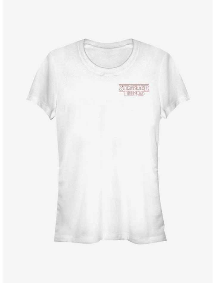 Hot Sale π Stranger Things Stranger Red Outline Pocket π§ Girls T-Shirt β 1 Hot Sale π Stranger Things Stranger Red Outline Pocket π§ Girls T-Shirt β