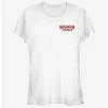 Cheap 🥰 Stranger Things Chest Logo 👧 Girls T-Shirt 🥰