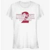 Top 10 😍 Stranger Things Stranger Two Solid Logo 👧 Girls T-Shirt 🌟