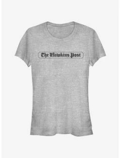 Brand new 👍 Stranger Things The Hawkins Post 👧 Girls T-Shirt ✨