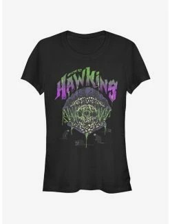 Best Sale 🌟 Stranger Things Welcome To Hawkins 👧 Girls T-Shirt 🤩