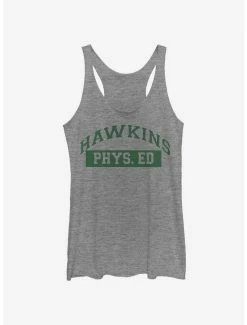 Flash Sale ⌛ Stranger Things Hawkins Phys. Ed 👧 Girls Tank ⭐
