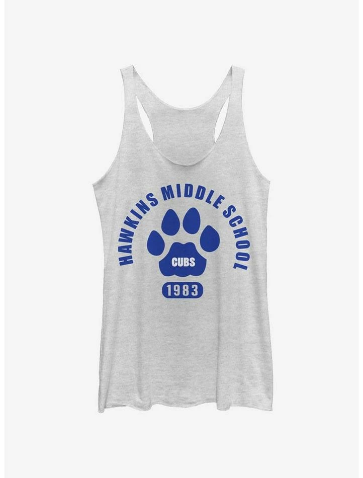Hot Sale β¨ Stranger Things Hawkins Cubs Paw Emblem π§ Girls Tank 𧨠1 Hot Sale β¨ Stranger Things Hawkins Cubs Paw Emblem π§ Girls Tank π§¨