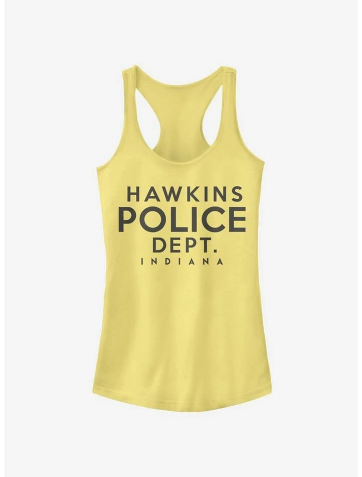 Outlet 😀 Stranger Things Hawkins Police Department 👧 Girls Tank 🛒 1 Outlet 😀 Stranger Things Hawkins Police Department 👧 Girls Tank 🛒