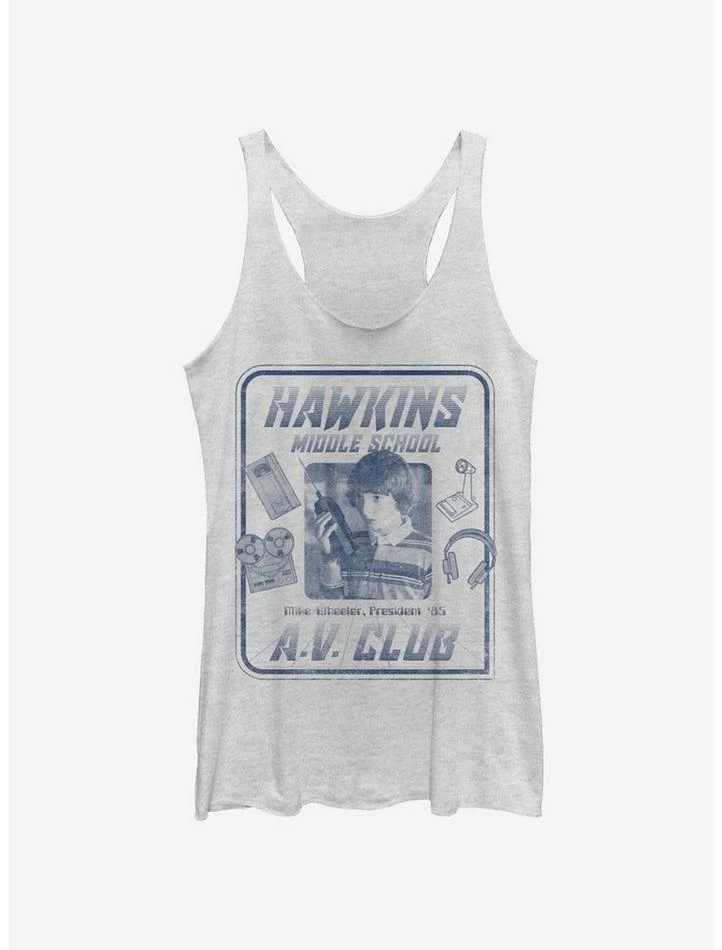 Best Pirce π Stranger Things Mike Hawkins A.V. President π§ Girls Tank π 1 Best Pirce π Stranger Things Mike Hawkins A.V. President π§ Girls Tank π