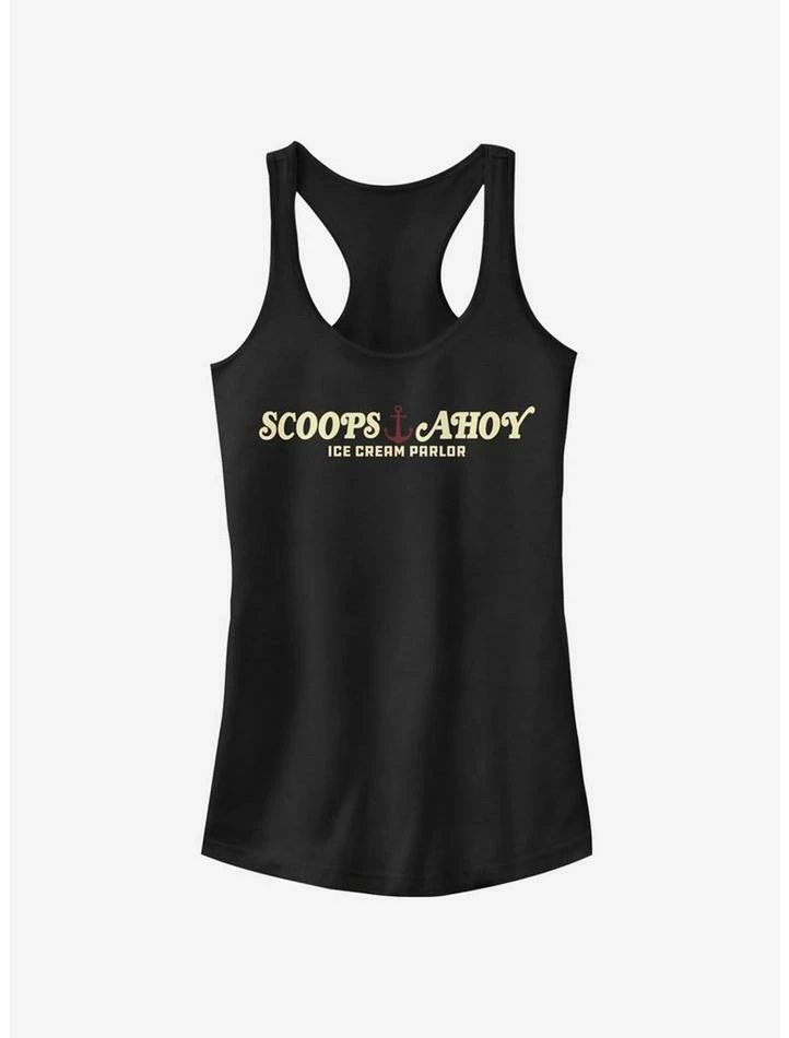 Hot Sale 🤩 Stranger Things Scoops Ahoy 👧 Girls Tank 👏 1 Hot Sale 🤩 Stranger Things Scoops Ahoy 👧 Girls Tank 👏