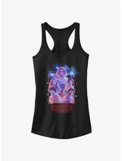 Best deal ✔️ Stranger Things Group Fireworks 👧 Girls Tank 🧨