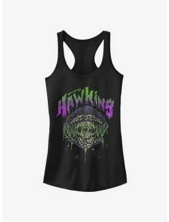 Budget 🎉 Stranger Things Welcome To Hawkins 👧 Girls Tank 🤩