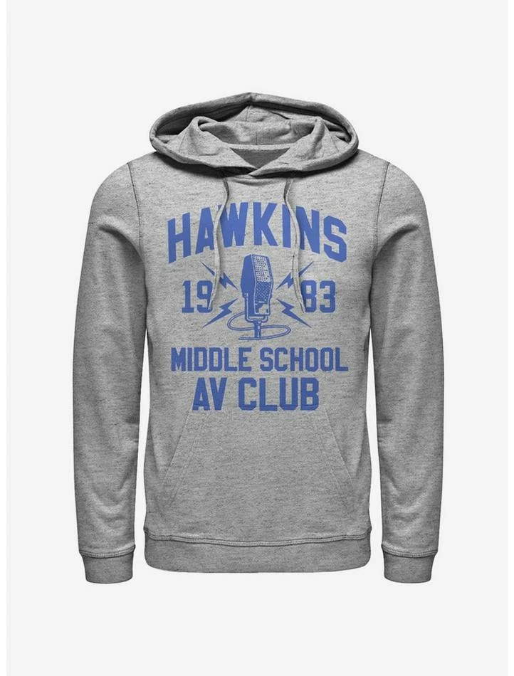 Buy 🤩 Stranger Things Hawkins A.V. Club Hoodie 🔔 1 Buy 🤩 Stranger Things Hawkins A.V. Club Hoodie 🔔