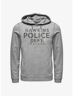 Buy 🛒 Stranger Things Hawkins Police Department Hoodie 🎉