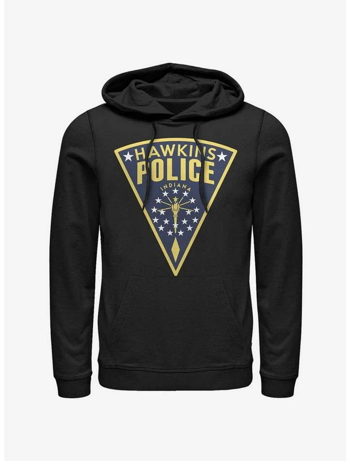 Budget ๐ Stranger Things Hawkins Police Seal Hoodie ๐ 1 Budget ๐ Stranger Things Hawkins Police Seal Hoodie ๐