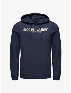 New 🔔 Stranger Things Scoops Ahoy Hoodie 🎁