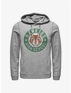Best Sale ✨ Stranger Things Hawkins High Tiger Emblem Hoodie 🔔