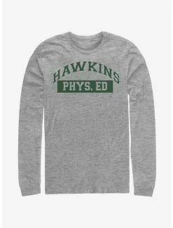 Wholesale 🌟 Stranger Things Hawkins Phys. Ed Long-Sleeve T-Shirt 🛒