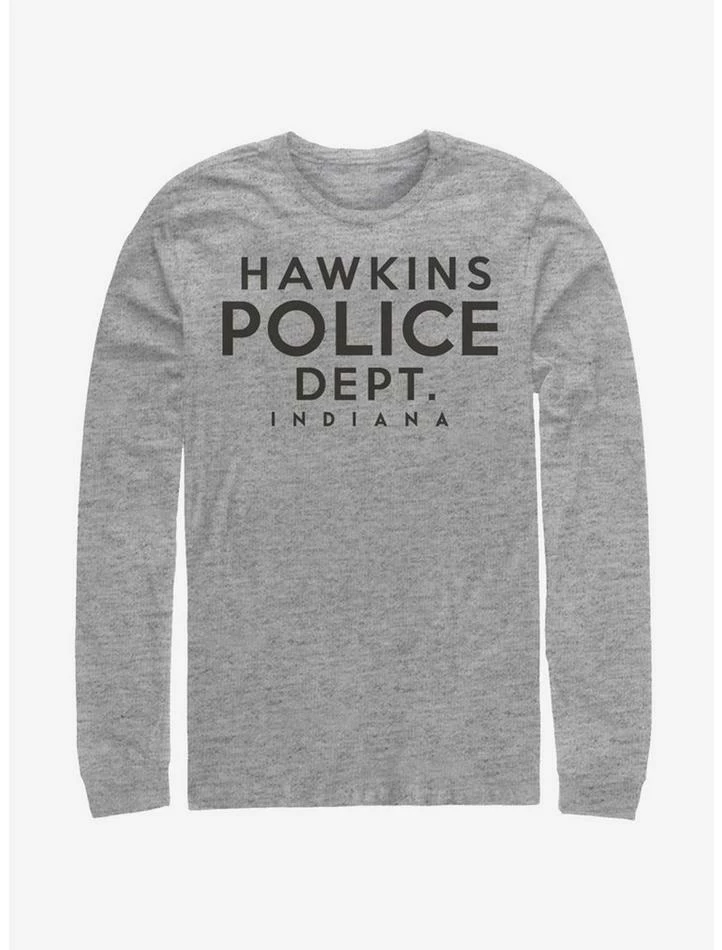 Promo ๐ฅฐ Stranger Things Hawkins Police Department Long-Sleeve T-Shirt ๐งจ 1 Promo ๐ฅฐ Stranger Things Hawkins Police Department Long-Sleeve T-Shirt ๐งจ