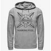 Hot Sale 😀 Stranger Things Hawkins Pool Lifeguard Hoodie ✨