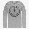Buy 😍 Stranger Things Hawkins City Seal Long-Sleeve T-Shirt 🌟