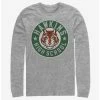 Budget ❤️ Stranger Things Hawkins High Tiger Emblem Long-Sleeve T-Shirt 😀