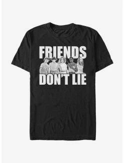 Deals 🔥 Stranger Things Cast Friends Don't Lie T-Shirt ✨