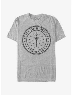 Deals 🛒 Stranger Things Hawkins City Seal T-Shirt ✨
