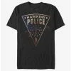 Hot Sale 😍 Stranger Things Hawkins Police Rats T-Shirt ❤️