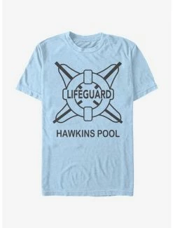 Deals ✨ Stranger Things Hawkins Pool Lifeguard T-Shirt 👏
