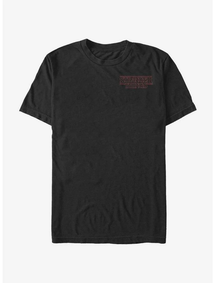Buy ๐คฉ Stranger Things Stranger Red Outline Pocket T-Shirt ๐ 2 Buy ๐คฉ Stranger Things Stranger Red Outline Pocket T-Shirt ๐ - Image 2