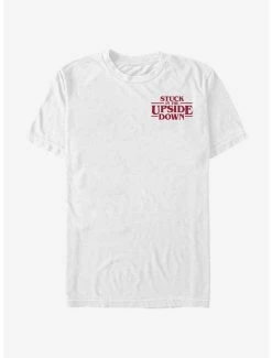 Outlet 🔔 Stranger Things Upside Down Pocket T-Shirt 😉 -Stranger Things Sales Shop 13739476 hi